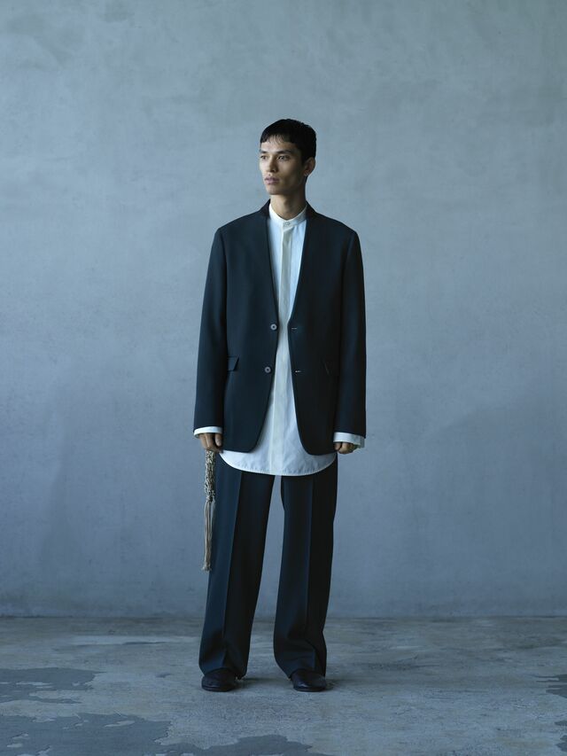 JIL SANDER ノーカラージャケット | gulatilaw.com