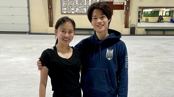 アイスダンス「あゆしん」高浪歩未・西山真瑚組の新たなスタート